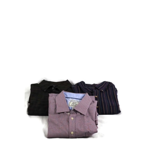 Jos A Bank Other - Jos A Bank Van Heusen Wentworth 3 Assorted Men's Dress Shirt Large 018